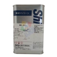 日本信越（ShinEtsu）KR-251線路板三防膠有機(jī)硅樹脂披覆膠1KG/罐